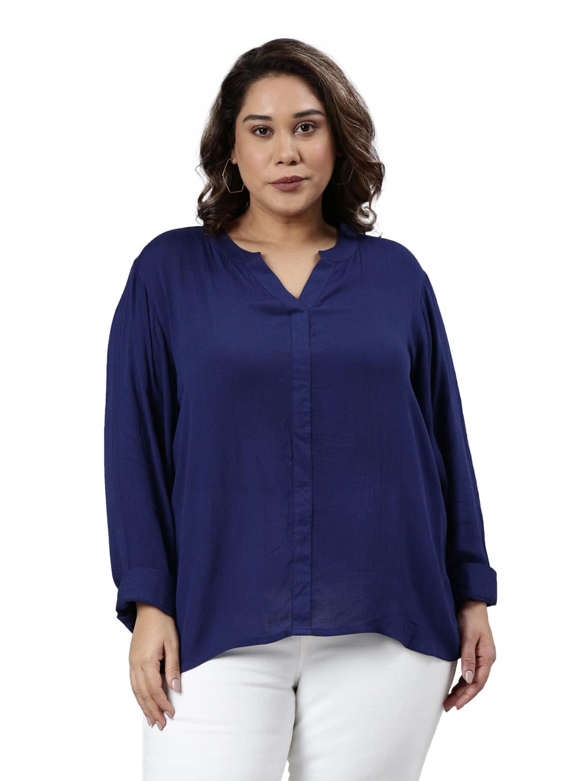 buy  women's blue shirt  online by theShaili at just 999