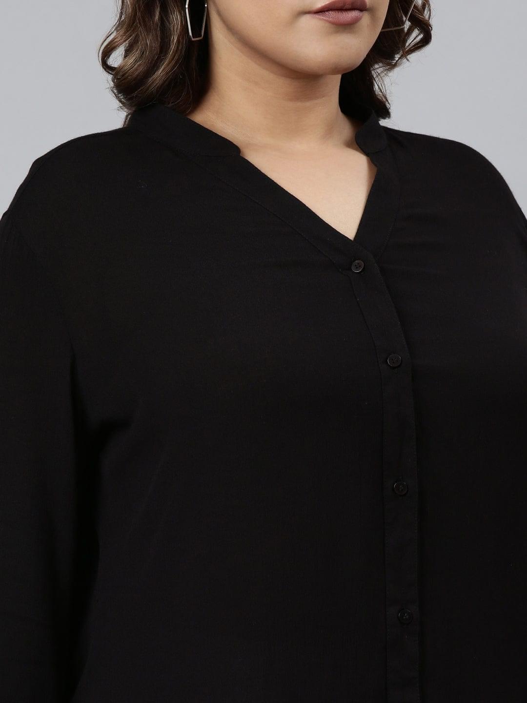 buy TheShaili brown black shirts  for women's and girls online with best price 