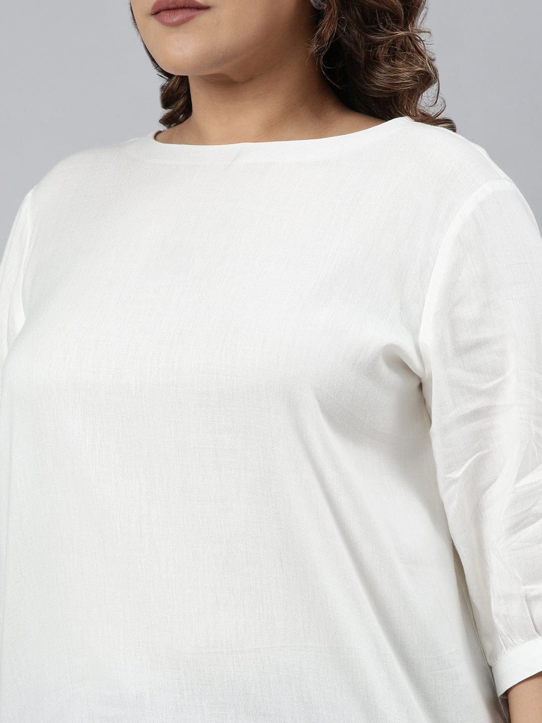 white cotton tops Affordable and Versatile elegant chic casual classic –  TheShaili